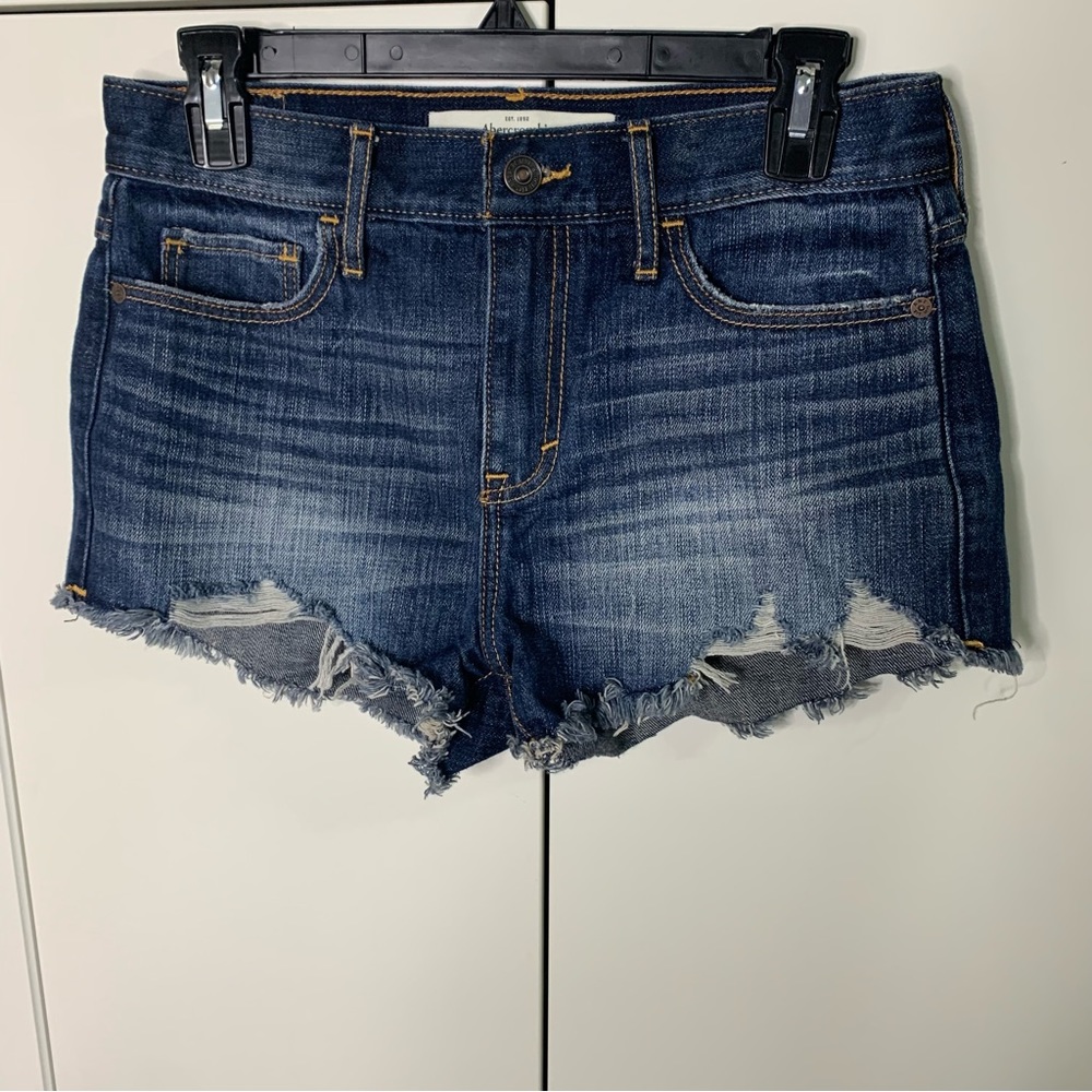 Abercrombie & Fitch Denim Cut-off Jean Shorts